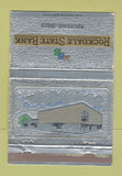 Matchbook Cover - Rockdale State Bank TX 40 Strike