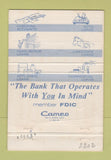 Matchbook Cover - Rockdale State Bank TX 40 Strike