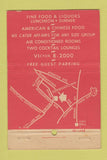 Matchbook Cover - Park Drive Manor Germantown PA WEAR 40 Stick