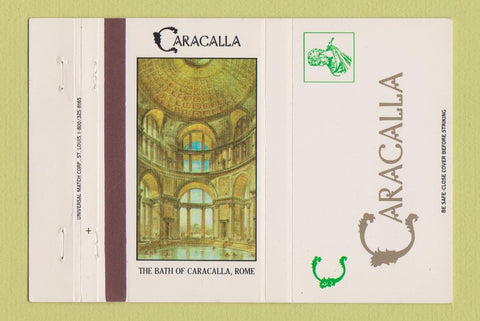 Matchbook Cover - Caracalla Syosset NY  40 Strike
