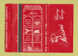 Matchbook Cover - Rossini Dining Lounge Toronto ON WEAR 40 Strike