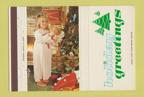 Matchbook Cover - Schwarzwald Inn Philadelphia PA Christmas 40 Strike