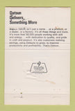 Matchbook Cover - Datsun Fork Lifts Honolulu Hawaii 40 Strike