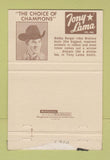 Matchbook Cover - Tony Lama Cowboy Boots Salt Lake City UT 40 Strike