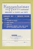 Matchbook Cover - Kuppenheimer Men's Clothes Newburyport MA 40 Strike
