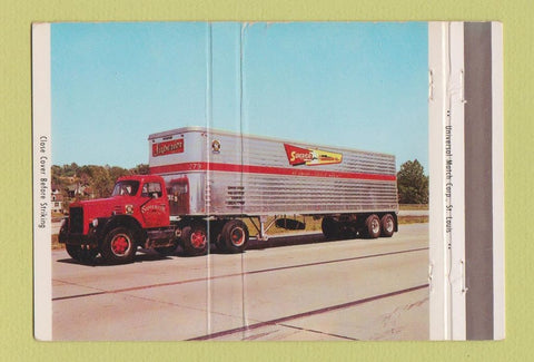 Matchbook Cover - Superior Trucking  40 Strike