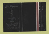 Matchbook Cover - Sr Pepper Restaurant Mazatlan Mexico 40 Strike