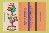 Matchbook Cover - Atherton New York City Los Angeles CA 40 Strike