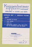 Matchbook Cover - Kuppenheimer Men's Clothes St Louis? 40 Strike