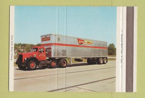 Matchbook Cover - Superior Trucking  40 Strike