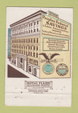Matchbook Cover - Peoples Federal Savings and Loan Wheeling WV 40 Strike