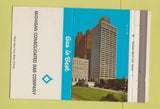 Matchbook Cover - Michigan Consolidated Gas MI 40 Strike