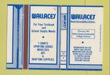 Matchbook Cover - Wallace's Textbooks Dallas TX WEAR 40 Strike