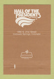 Matchbook Cover - Cave of the Winds Manitou Springs Colorado #1 40 Strike