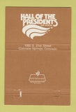 Matchbook Cover - Cave of the Winds Manitou Springs Colorado WEAR #2 40 Strike