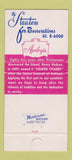 Matchbook Cover - The Staaten Staten Island NY Full Length 30 Strike