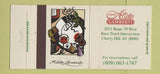 Matchbook Cover - Cafe Aldo Lamberti Cherry Hill NJ 30 Strike