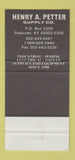 Matchbook Cover - The Petter Blue Book Paducah KY 30 Strike