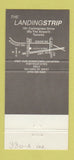 Matchbook Cover - Landing Strip Strip Club girlie Toronto ON 30 Strike