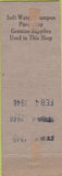 Matchbook Cover - Flo Williamson Beauty Salon Des Moines IA girlie
