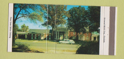 Matchbook Cover - McEwen Funeral Service Charlotte NC 30 Strike