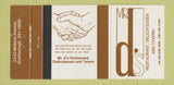 Matchbook Cover - Mr D's Restaurant Scarborough ON 30 Strike