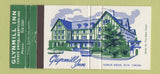 Matchbook Cover - Glynmill Inn Corner Brook NF 30 Strike