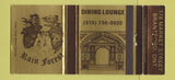 Matchbook Cover - Rain Forest Restaurant Brantford ON 30 Strike