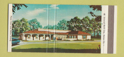 Matchbook Cover - Carson Funeral Home Kansas City MO 30 Strike
