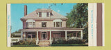 Matchbook Cover - F Ziehm Funeral Home East Cleveland OH 30 Strike