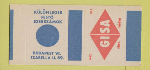 Matchbox - Gisa Tools? Hungary Hungarian