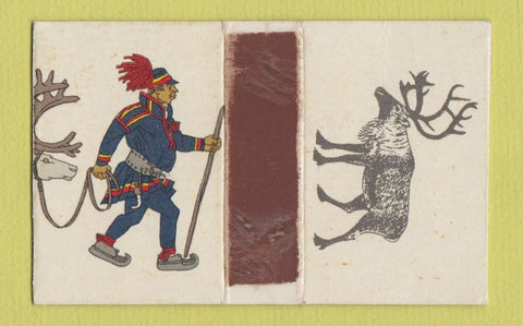 Matchbox - Reindeer Being Led MISCUT?