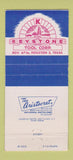 Matchbook Cover - Keystone Tool Corp Houston TX 30 Strike