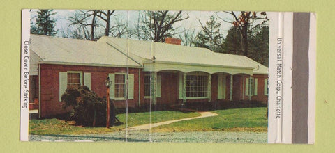 Matchbook Cover - Interstate Roofing Asphalt Charlotte NC 30 Strike