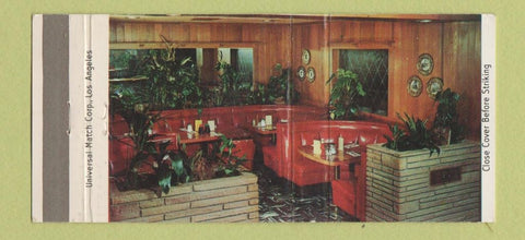 Matchbook Cover - Tip's Los Angeles CA bar restaurant 30 Strike