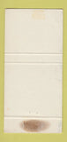 Matchbook Cover - El Rancho Motel North Platte NE WORN 30 Strike