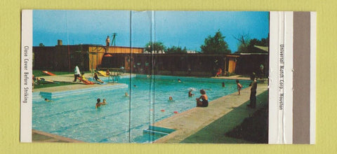 Matchbook Cover - Como Club Resort Houston TX 30 Strike