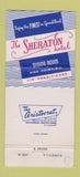 Matchbook Cover - Sheraton Hotel High Point NC 30 Strike