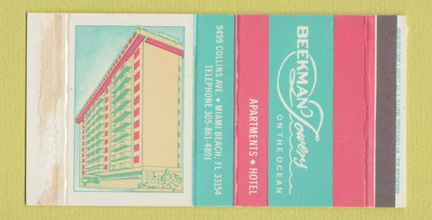 Matchbox - Beekman Towers Hotel Miami Beach FL