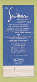 Matchbook Cover - San Marcos Resort Country Club Chandler AZ 30 Strike