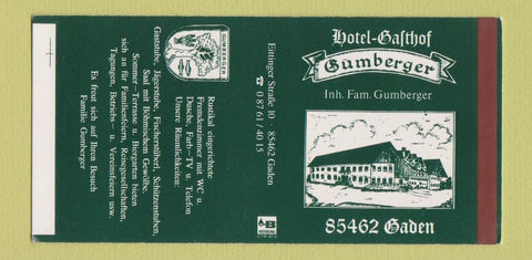Matchbox - Hotel Gafthof Gumberger