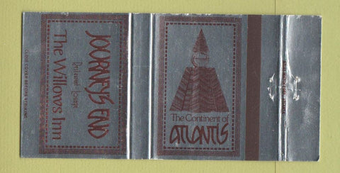 Matchbook Cover - Journey's End Willows Inn Marietta GA  30 Strike