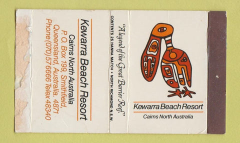Matchbox - Kewarra Beach Resort Carins North Australia WEAR