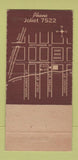 Matchbook Cover - Eagles Club? Joliet IL WEAR 30 Strike