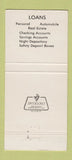 Matchbook Cover - Clinton Bank and Trust Clinton LA 30 Strike