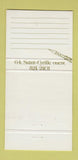 Matchbook Cover - Croquambule Restaurant Bar QC? 30 Strike