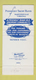 Matchbook Cover - Piedmont Trust Bank Martinsville VA WEAR #1 30 Strike
