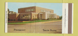 Matchbook Cover - Piedmont Trust Bank Martinsville VA #2 30 Strike