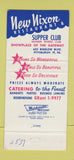 Matchbook Cover - New Nixon Restaurant Pittsburgh PA 30 Strike