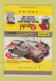 Matchbook Cover - Ron Del Awning Sales Cleveland OH 40 Strike